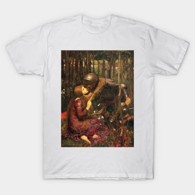 La Belle Dame sans Merci, The Beautiful Lady Without Mercy 1893 John William Waterhouse T-Shirt by immortalpeaches